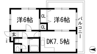 ダンディライオン宝塚1の物件間取画像